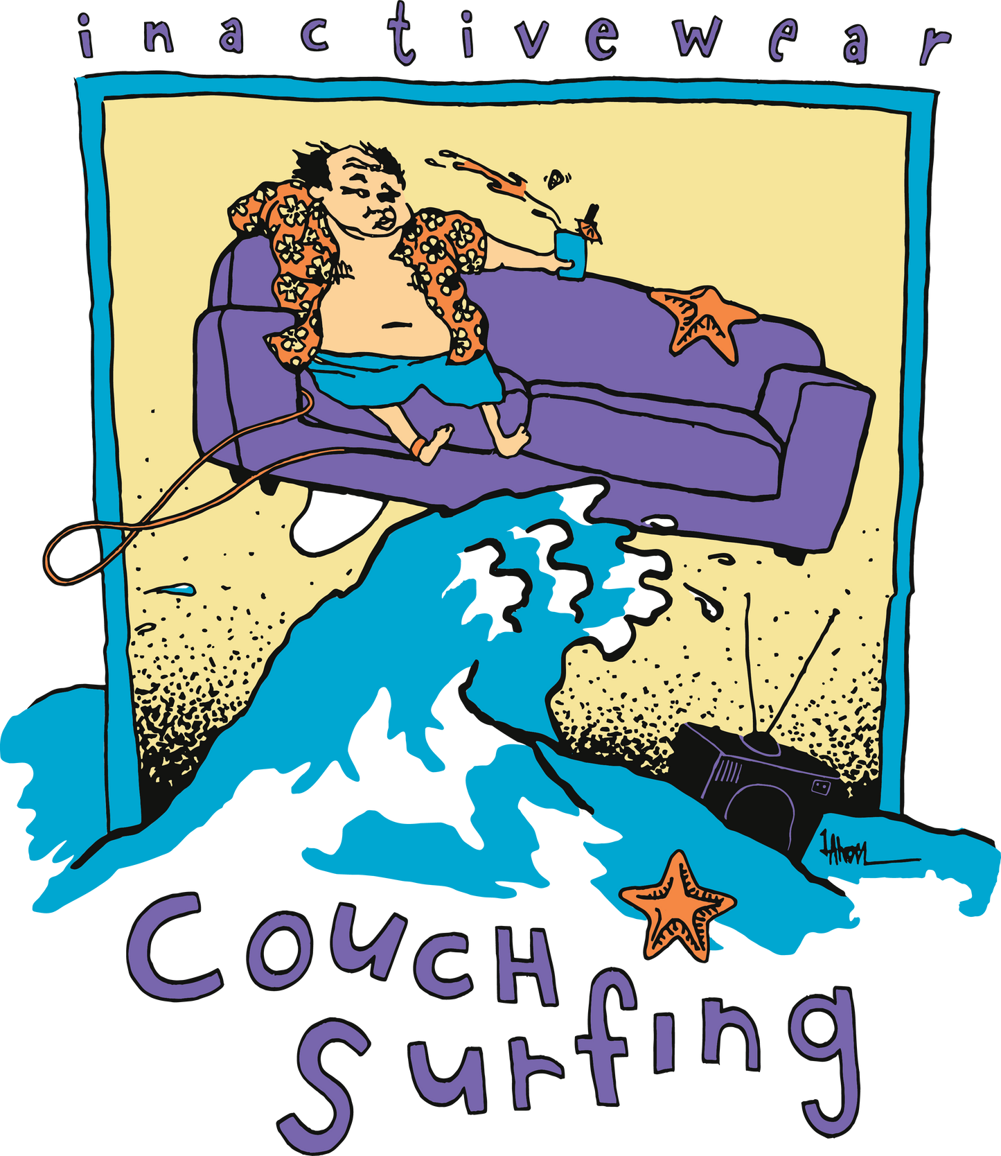 Couch Surfing New Era Colorway T-Shirt